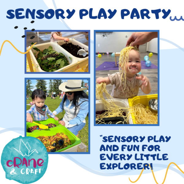 Sensory Play Table Party Rentals by Crane and Craft